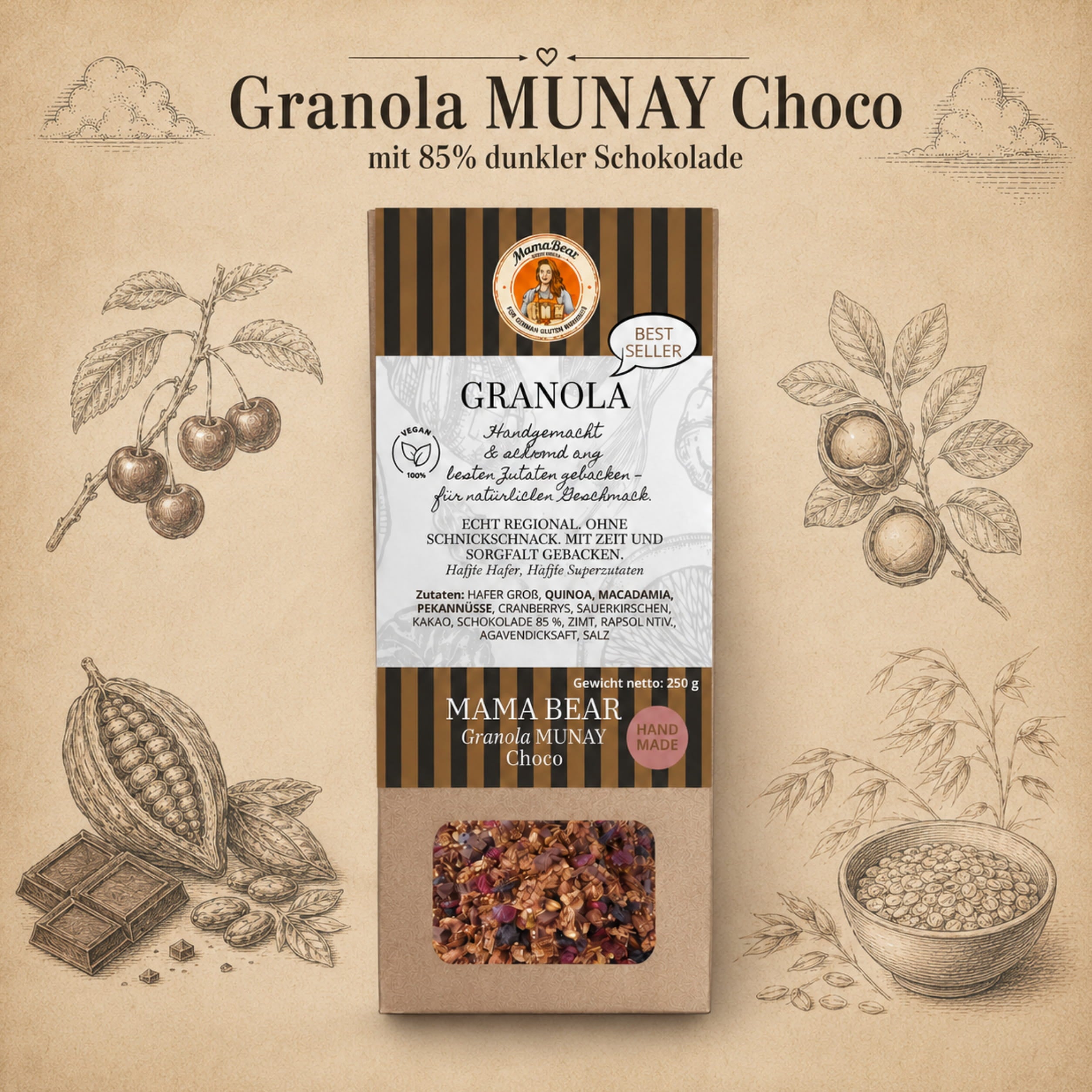 Granola Munay Choco 250 g