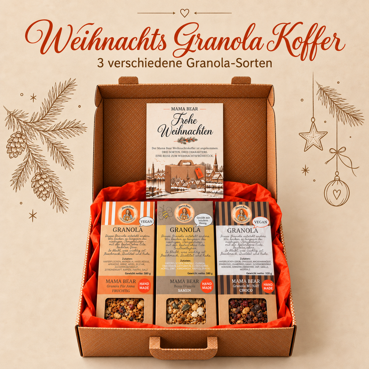 Mama Bear Weihnachtskoffer – Limitierte Edition